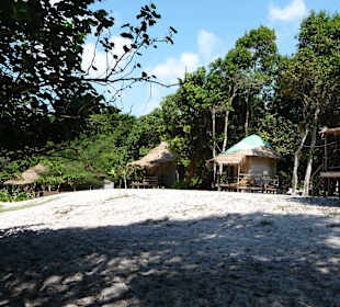 Bungalowanlage auf der zweiten Insel