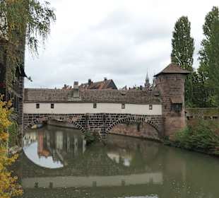 Der Henkerturm in  Nürnberg an der Pegnitz