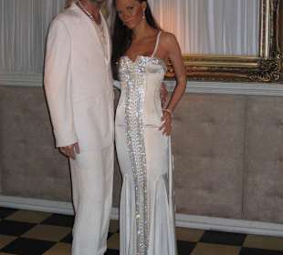 David & Victoria Beckham (aus Wachs)