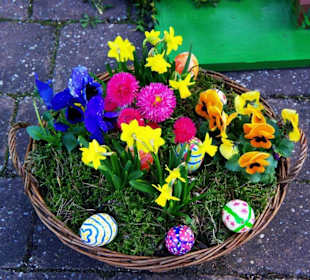 Osterbrunnen in Watzendorf Ansbach