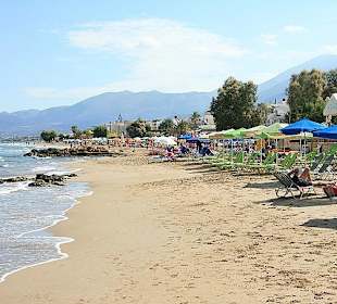 Am Strand von Stalis