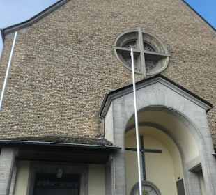 Bei der Wallfahrtskirche St. Hildegard in Eibingen