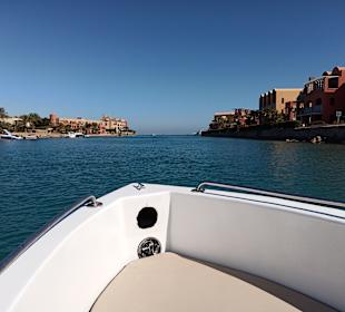 Lagunenfahrt durch El Gouna