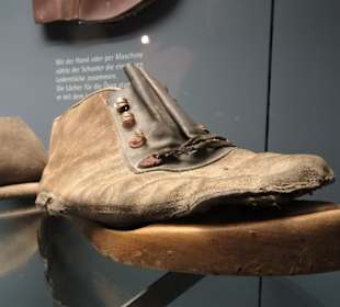 Mittelalterliche Schuhe im Pfalzmuseum Forchheim