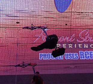 In der Fermont Street unterwegs