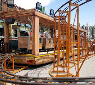 Der Luna-Park bei Tag und Nacht