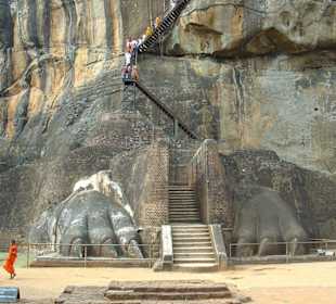 Sigiriya Felsen