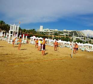 Vom Sunrise Richtung Kumköy-Evrenseki am Strand