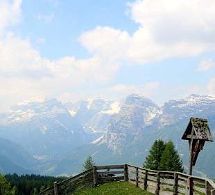 Die Sella mit Piz Boe vom Heiligkreuzkofel