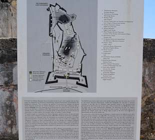 Lageplan der Festung