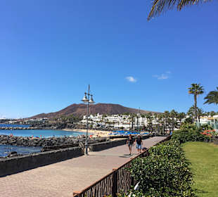 Strandpromenade Playa Blanca de Yaiza
