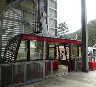 Talstation, Gondel für mich allein