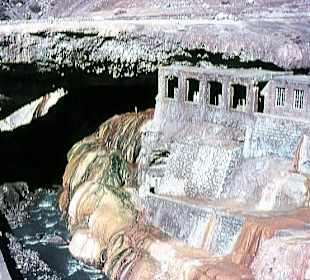 Die Puente del Inca (2720 m Höhe)