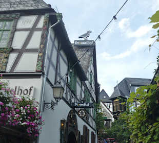 Der Drosselhof in Rüdesheim in der Drosselgasse