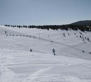 Pistenpräparieung in den Back Bowls