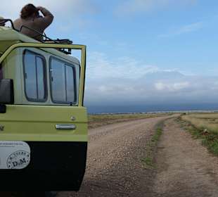 Mit D.M.Tours im Amboseli zu Füßen des Kilimanjaro