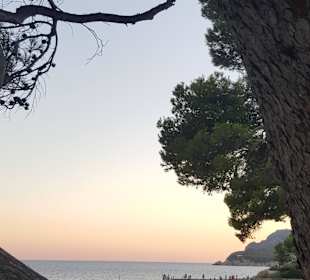 Paguera - Strand kurz nach dem Sonnenuntergang