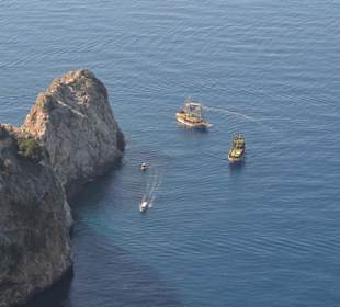 Unterhalb der Festung