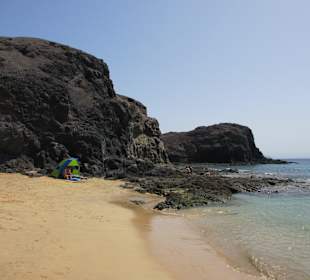 Playa de Papagayo  Nähe Playa Blanca