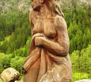 Jungfernsprung aus Holz