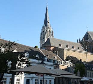 Blick vom Domkeller in Aachen