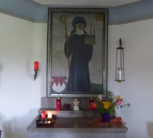 Die Gertraudis-Kapelle auf dem Kapellenberg