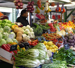 Der Obstmarkt im Herzen von Bozen