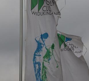 Wind gehr auf der Anhöhe immer