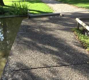 Bassins mit Sprudler im Oberen Schlossgarten 