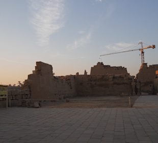 Tempelanlage in Luxor/Karnak