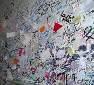 Verona: Wand der Liebesbotschaften