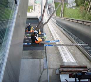 Abfahrt auch ohne Schnee möglich