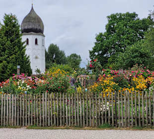Schöne Gartenanlage