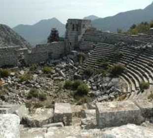 Theater von Termessos unter dem Himmelzelt