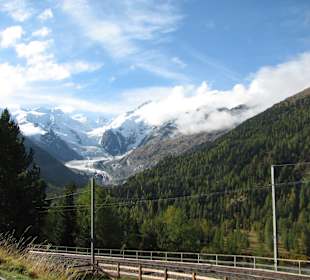 Road from Scuol to Bernina Pass 