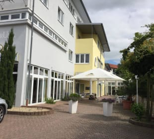 Hoteleingang Rheinhessen Inn