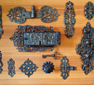 Beschlagsammlung auf der Burg Lauenstein