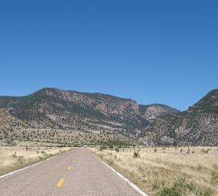 Anfahrt zur Ghost Town Mogollon
