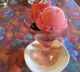 Sorbet de fraise / Walderdbeer Sorbet