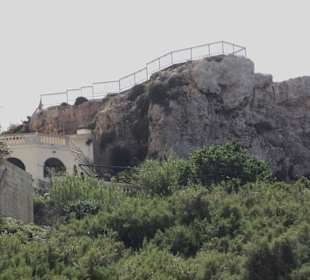 Die nahe gelegene Aussichtsplattform der Kalypso 