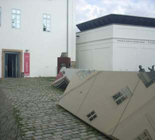 Cortile d'ingresso del museo