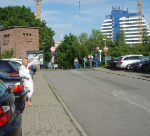 Parkplatz 150 Meter Entfernung