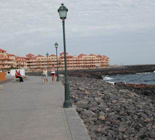 Die Strandpromenade in Jandia.