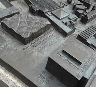 Bronzeskulptur Innenstadt
