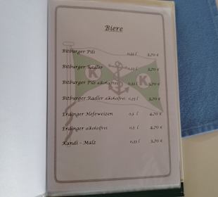 Die Bierkarte