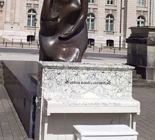 Place des Martyrs in Luxemburg Stadt