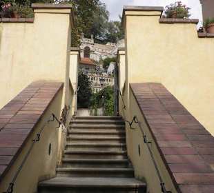 Unterhalb der Prager Burg