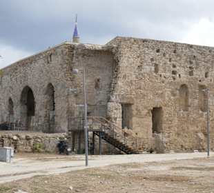 Der hintere Teil der Basilika
