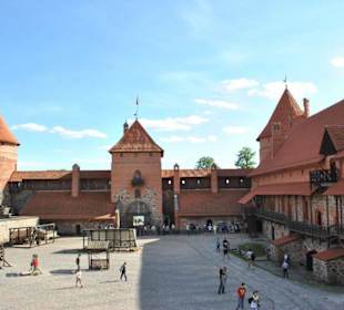 Zamek w Trokach.