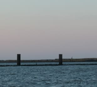 Das Wahrzeichen von Cuxhaven: die Kugelbake